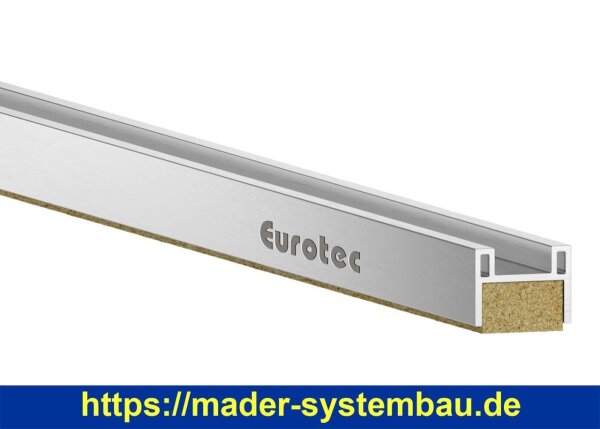 Eurotec Alu-Funktionsleiste  34 x 29 x 1750 mm (B x H x L) VE:1