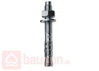 Eurotec Bolzenanker; Stahl verzinkt; SW19 mit...