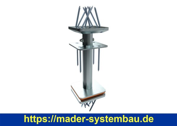 Eurotec Structus Pfostenverbinder 280x280 mm Höhe: 220 - 280 mm VE:1