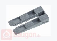 Eurotec Montagekeil mit Kerbe schwarz 140 x 43 x 25 (L x...