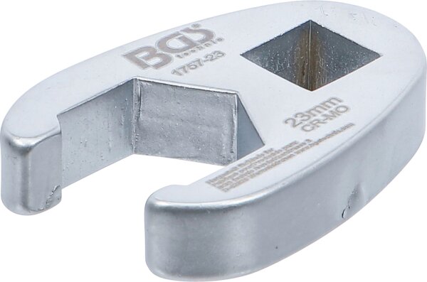 Hahnenfußschlüssel | Antrieb Innenvierkant 12,5 mm (1/2") | SW 23 mm