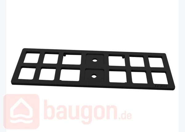 Eurotec Justierklotz XL rot (4.000 kg Tragfähigkeit) 160 x 50 x 2 (L x B x H) VE:250
