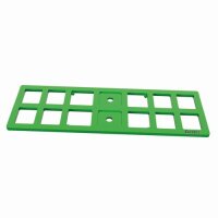 Eurotec Justierklotz XL rot (4.000 kg Tragfähigkeit) 160 x 50 x 2 (L x B x H) VE:250