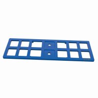 Eurotec Justierklotz XL weiß (4.000 kg Tragfähigkeit) 160 x 50 x 10 (L x B x H) VE:100