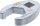 Hahnenfußschlüssel | Antrieb Innenvierkant 12,5 mm (1/2") | SW 26 mm