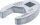 Hahnenfußschlüssel | Antrieb Innenvierkant 12,5 mm (1/2") | SW 27 mm