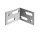 Eurotec Eckverbinder EVO; inkl. 4 Bohrschrauben pro Verbinder 40 x 25 x 40 mm VE:200