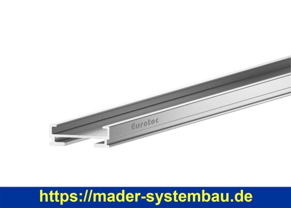 Eurotec Alu-Systemprofil EVO Slim 2,4m 60 x 20 x 2400 mm (B x H x L) VE:1