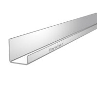 Eurotec Abschlussprofil Alu-UK unten 45 x 61,5 x 2000 mm (B x H x L) VE:1