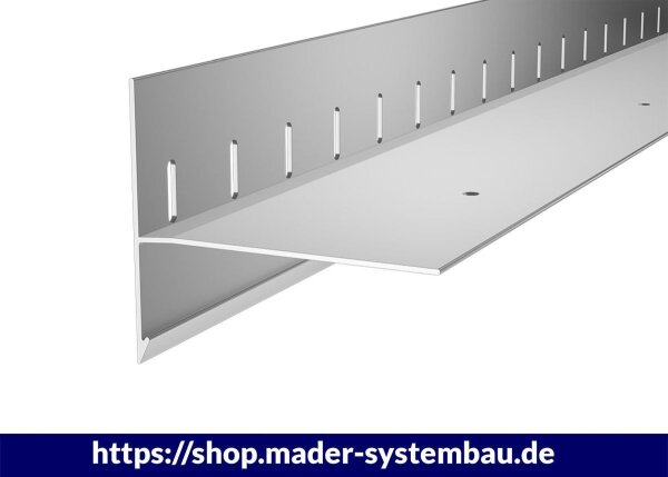 Eurotec Balkon Abschlussprofil 5 cm 104 x 92,8 x 2000 mm (B x H x L) VE:1