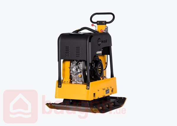 Rüttelplatte Lumag RPi38DE (Diesel)  Reversierbar 38 KN mit E-Start  ( RPi38DE )