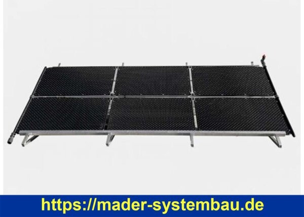 OKU Aufständerung für 6 OKU-Absorber 4 x Nr. 1000 und 2 x Nr. 1001,