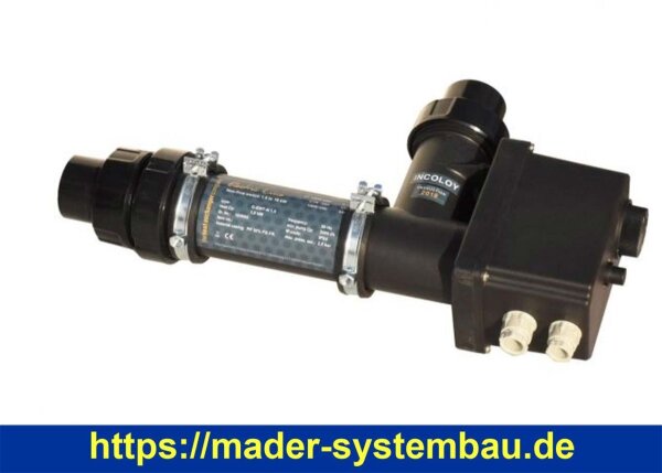 OKU Daprà Elektrowärmetauscher Neo D-EWT-N -9 kW 400V, Electric Line plastic/Incoloy