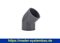 OKU Winkel 45° Ø 63 mm
