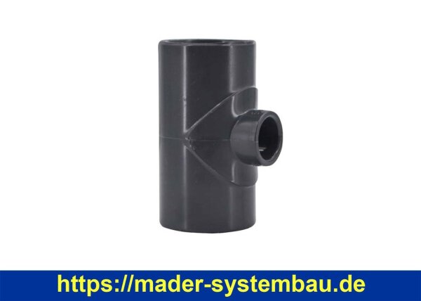 OKU T-Stück 90° reduziert Ø 40 x 25 x 40 mm