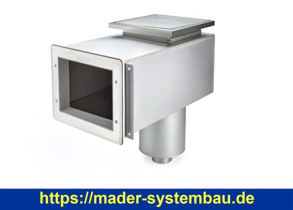 OKU Pahlén Skimmer aus Edelstahl V4A für Folienbecken CA-LNR