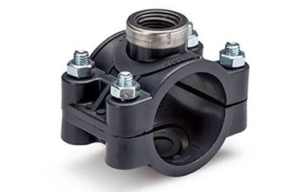 OKU Anbohrschelle 50 x 1/2" PP PN10 für Pahlén Elektroheizer