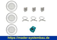 OKU Unterwasserscheinwerfer SET 3 x Pahlén LED...