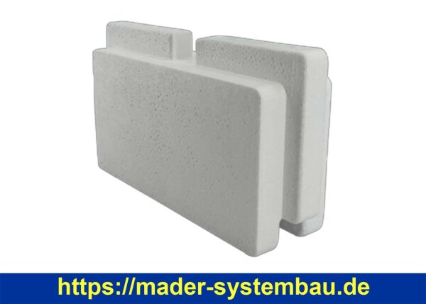 OKU Endeinschub für OKU Styroporstein Prestige 100 x 25 x 30 cm Dichte 30 g/l