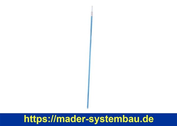 OKU 2-teilige Telestange 1,80 m - 3,60 m, silber eloxiert