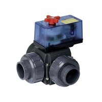 OKU Dreiwegekugelhahn Solar PVC 50 mm