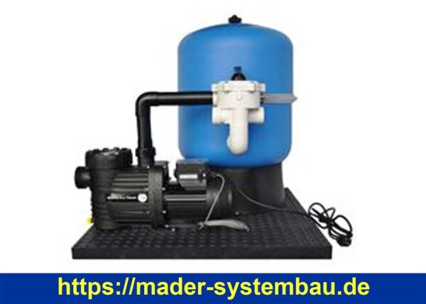 OKU Hawaii Sandfilteranlage Ø 500 mm mit Badu Eco Touch Pro II, 0,78kW/230V
