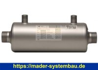 OKU Daprà Wärmetauscher Titan TWT 35 Ti - 42 kW