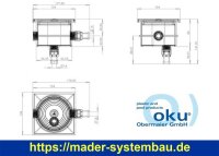 OKU Poolbeleuchtungs SET 3 x LED Birne weiß