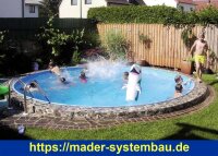 Rundbecken SPLASH SET - Innenhülle 0,5 mm - Blau - versch. Ausführungen  ( 10005-v )