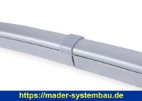 Rundbecken IBIZA | EASY CHANGE Handlauf Aluminium | versch. Ausführungen  ( 10055-Alu-v )
