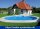 Rundbecken SPLASH - Innenhülle 0,5 mm - Blau - versch. Ausführungen  ( 10545-v )