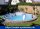 Rundbecken IBIZA SET - BASIC Handlauf Blau - versch. Ausführungen  ( 10806-BB-v )
