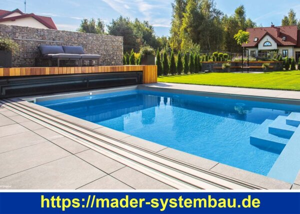 Trend PPline Skimmerpool - Silber - 1,2 m Tiefe - versch. Ausführungen  ( 11015-v )