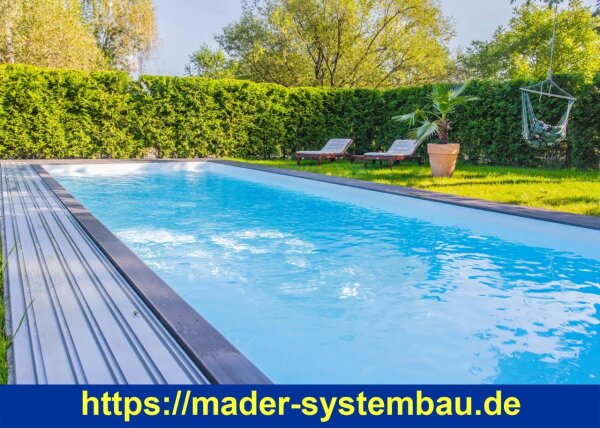 Trend PPline Skimmerpool - Platin - 1,5 m Tiefe - versch. Ausführungen  ( 11300-v )