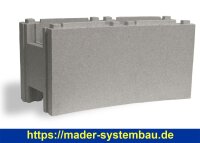 TrendStone Radienstein-Stein | Radius 200 | EPS 40 | Peripor | Grau  ( 18450-200-p )