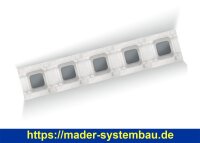 TrendStone L Standard-Polystyrol-Stein 125 x 25 x 50 cm -...