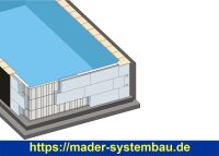 TrendStone Set - Rechteckpool 500 x 300 x 150 cm -...