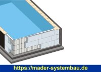 TrendStone Set - Rechteckpool 600 x 300 x 150 cm  (...