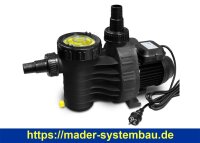 Aqua Technix Poolpumpe Aqua Plus 8 - Schwarz  ( 2072080038 )