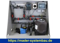 Trend Pool Technikwand - BAYROL Automatic pH-Chlor - Filter Lagos Ø 500 mm - Spe  ( 31505 )