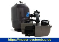 Sandfilteranlage Filterkessel Lagos Ø 760 - Speck 6 Wege Side Ventil - InverHero  ( 32850-760-IH30 )