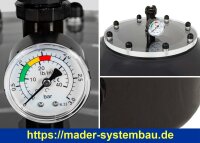 Sandfilteranlage Filterkessel Lagos Ø 760 - Speck 6 Wege Side Ventil - InverHero  ( 32850-760-IH30 )