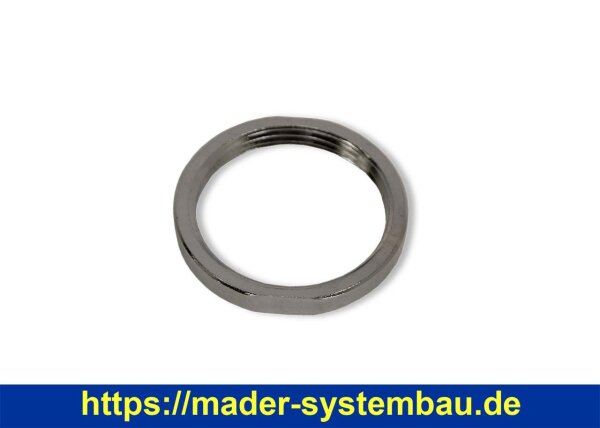 Überwurfmutter Mischbatterie - Ventil für Solardusche - Teile Nr. 9  ( 65322004000 )