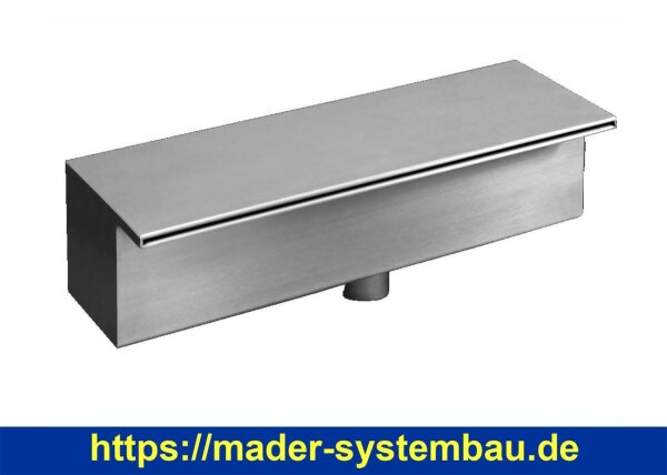 Edelstahl V4A Wasserfall Texas 490 mm  ( 78268 )