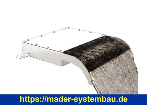 Edelstahl V2A Wasserfall CASCADE 300 mm  ( 78270 )