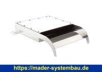 Edelstahl V2A Wasserfall CASCADE 300 mm mit...