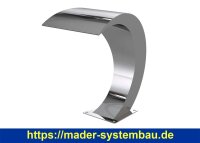 Schwalldusche Phoenix V4A - geschwungene Form  ( 78304 )