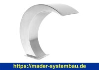 Schwalldusche Phoenix V4A - geschwungene Form  ( 78304 )