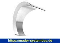 Schwalldusche Phoenix V4A - geschwungene Form  ( 78304 )