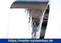 Schwalldusche Phoenix V4A - geschwungene Form  ( 78304 )